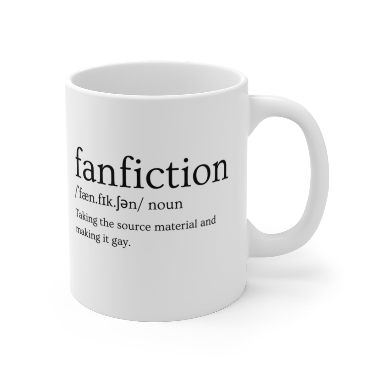 Fanfiction Definition (Gay) Mug