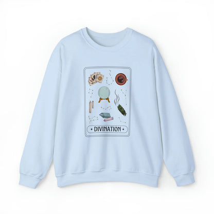 Divination Elements Tarot (Colour) Unisex Crewneck Sweatshirt