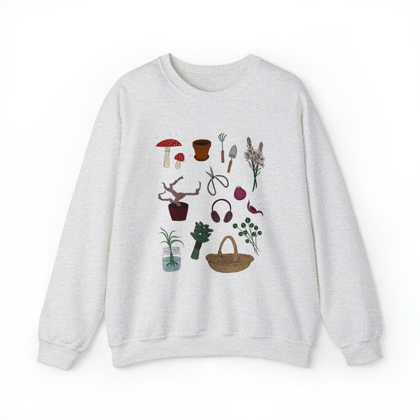 Herbology Elements (Colour) Unisex Crewneck Sweatshirt