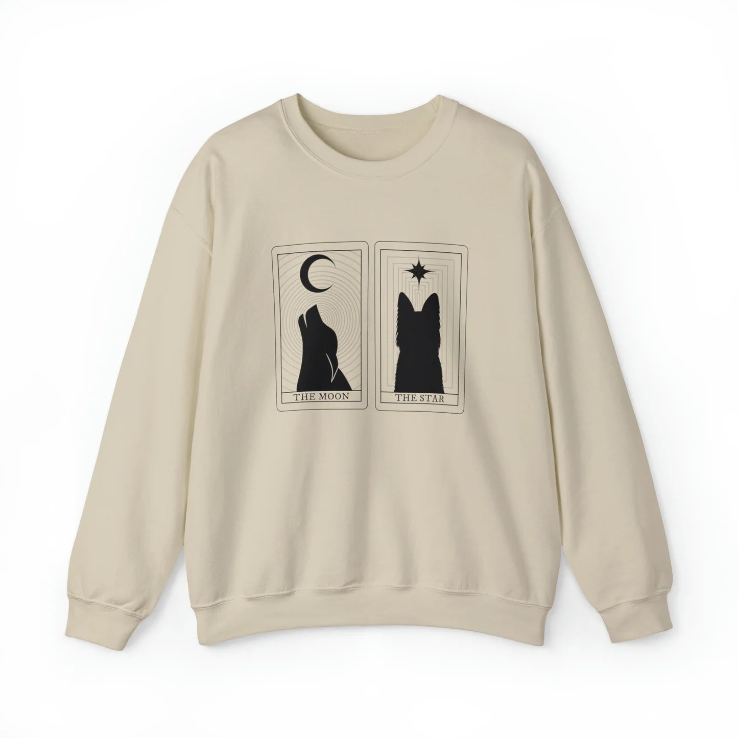 Moony & Padfoot Tarot Unisex Crewneck Sweatshirt