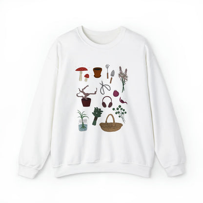 Herbology Elements (Colour) Unisex Crewneck Sweatshirt