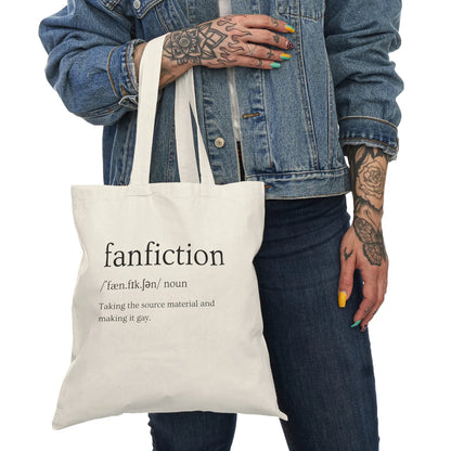 Fanfiction Definition (Gay) Tote Bag