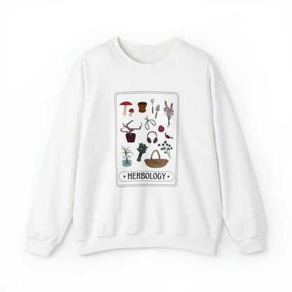 Herbology Elements Tarot (Colour) Unisex Crewneck Sweatshirt