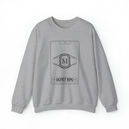 Dramione Signet Ring Tarot Unisex Crewneck Sweatshirt