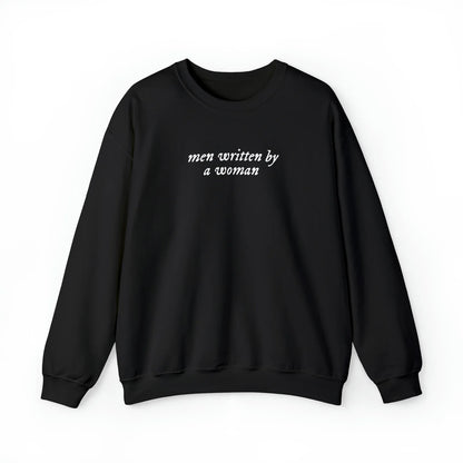 Men Written By A Woman Unisex Crewneck Sweatshirt