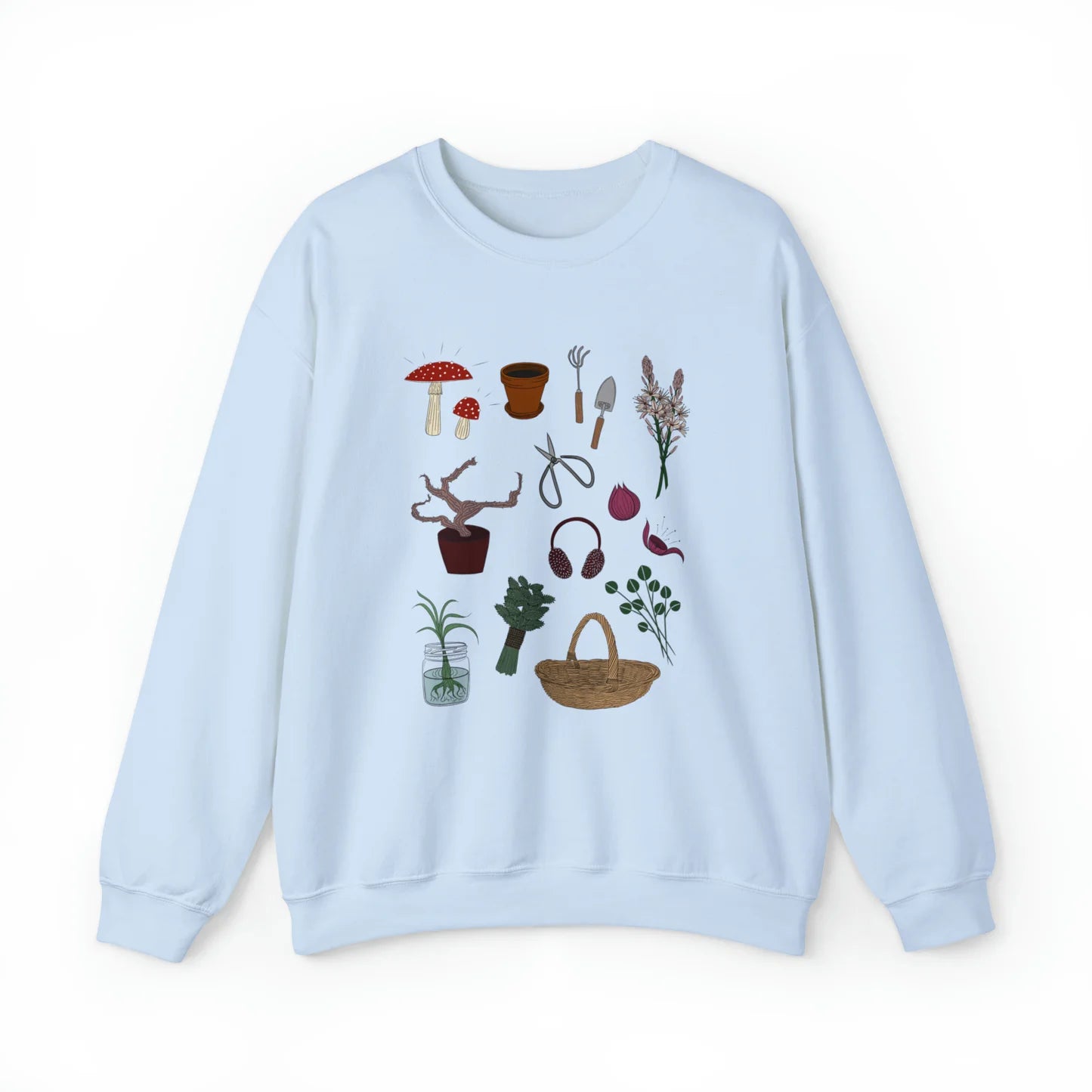 Herbology Elements (Colour) Unisex Crewneck Sweatshirt