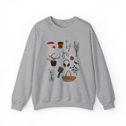 Herbology Elements (Colour) Unisex Crewneck Sweatshirt