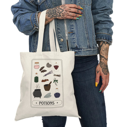 Potions Elements Tarot (Colour) Tote Bag