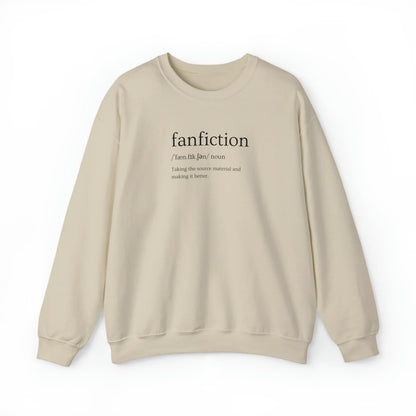 Fanfiction Definition Unisex Crewneck Sweatshirt