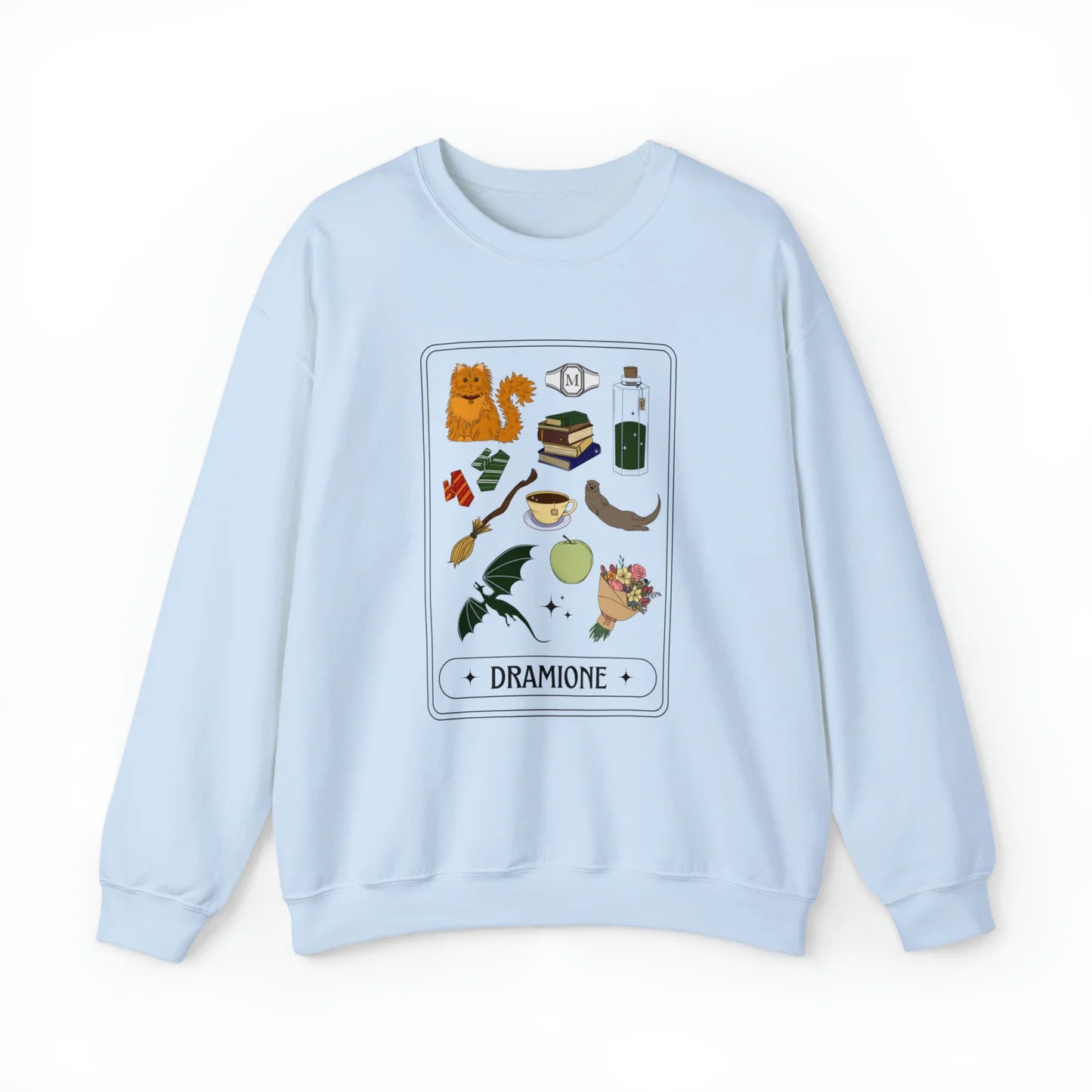 Dramione Elements Tarot (Colour) Unisex Crewneck Sweatshirt