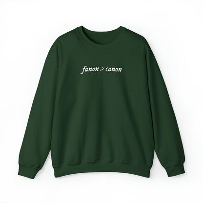 Fanon Over Canon Unisex Crewneck Sweatshirt