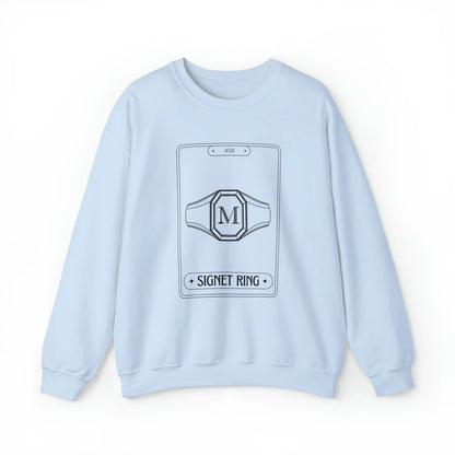 Dramione Signet Ring Tarot Unisex Crewneck Sweatshirt