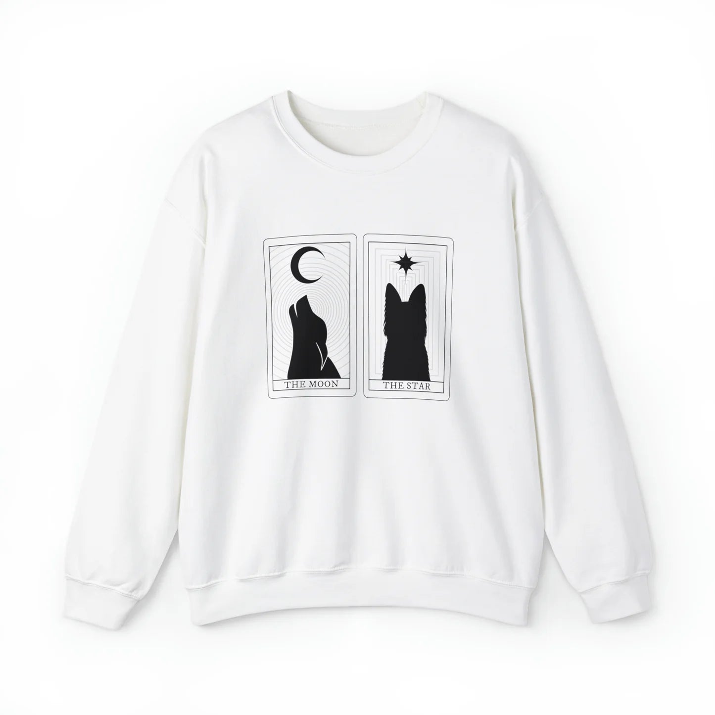 Moony & Padfoot Tarot Unisex Crewneck Sweatshirt