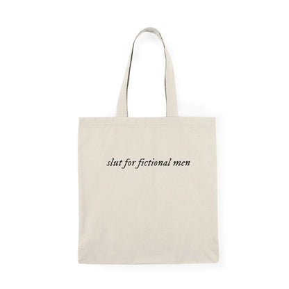 Slut for Fictional Men Tote Bag