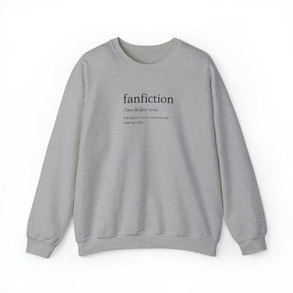 Fanfiction Definition (Gay) Unisex Crewneck Sweatshirt