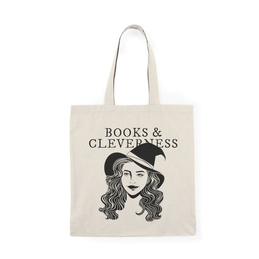 Books & Cleverness Tote Bag