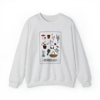 Herbology Elements Tarot (Colour) Unisex Crewneck Sweatshirt