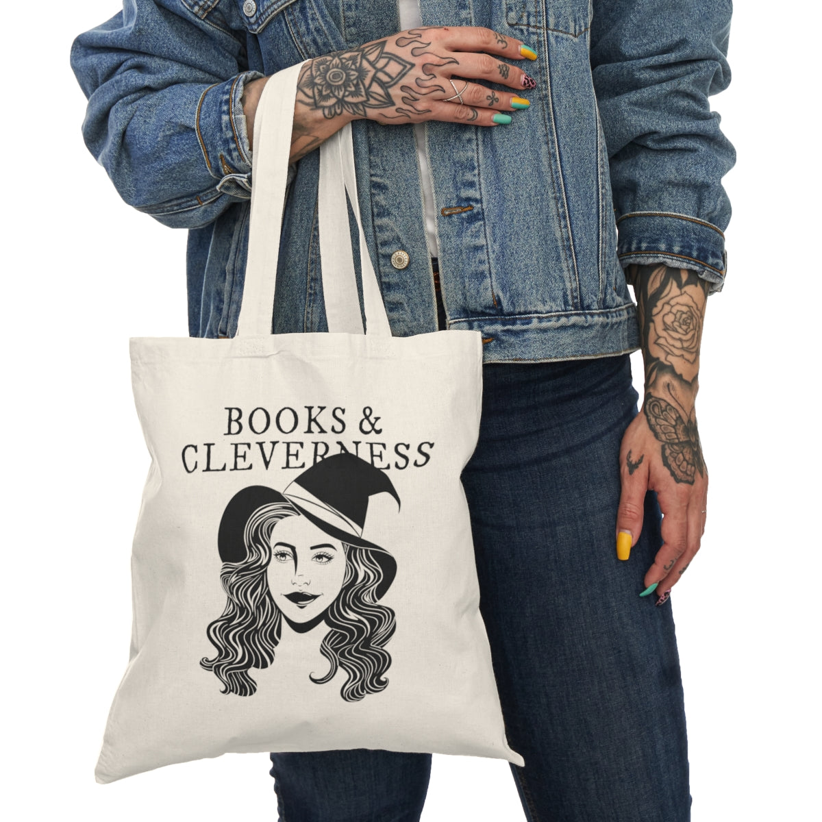 Books & Cleverness Tote Bag