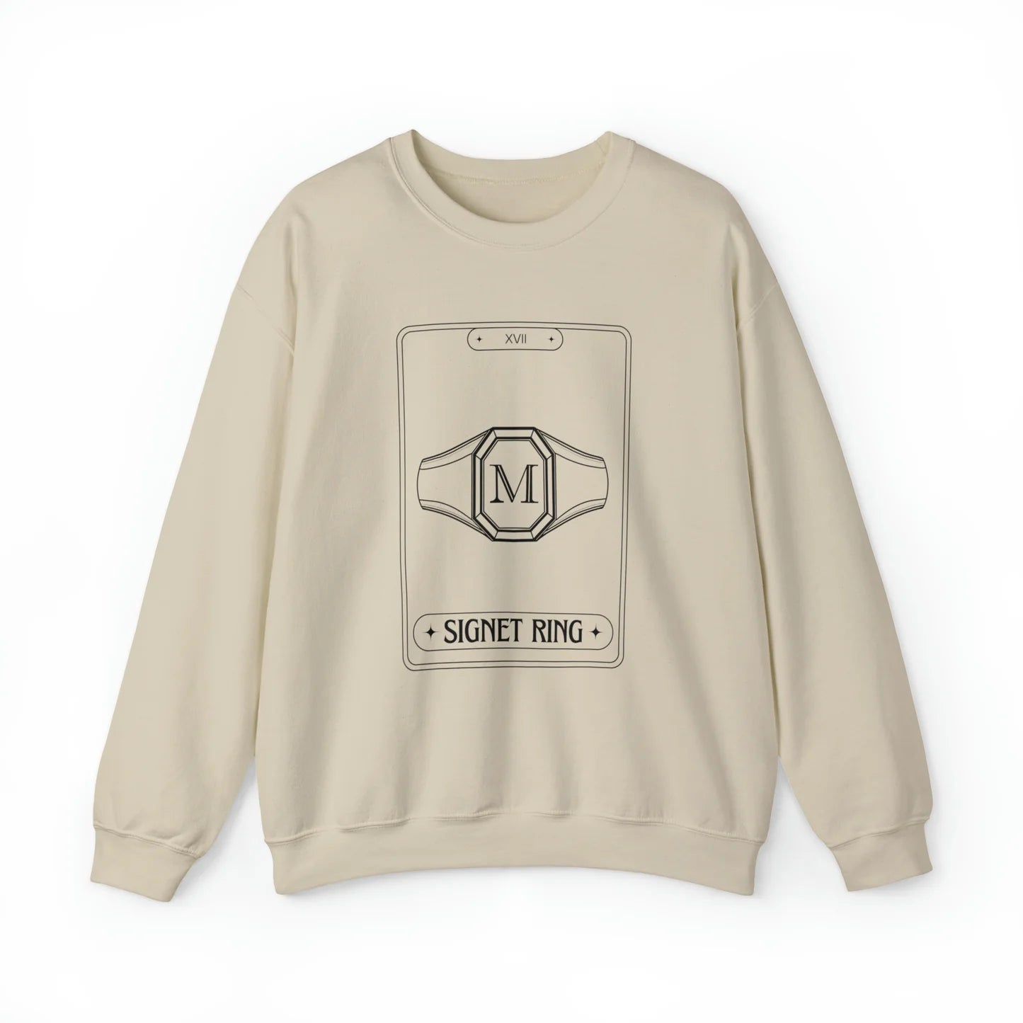 Dramione Signet Ring Tarot Unisex Crewneck Sweatshirt