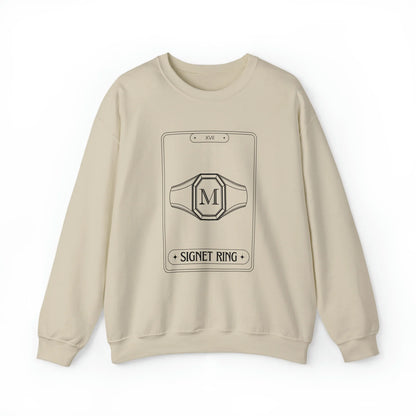 Dramione Signet Ring Tarot Unisex Crewneck Sweatshirt