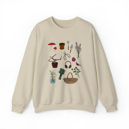 Herbology Elements (Colour) Unisex Crewneck Sweatshirt