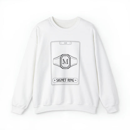 Dramione Signet Ring Tarot Unisex Crewneck Sweatshirt