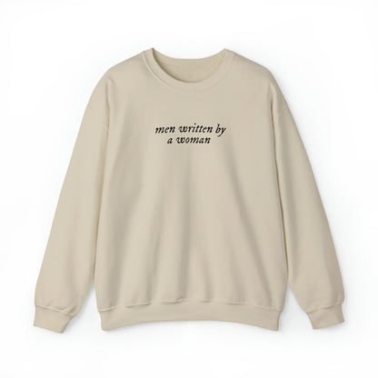 Men Written By A Woman Unisex Crewneck Sweatshirt