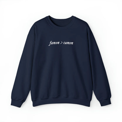 Fanon Over Canon Unisex Crewneck Sweatshirt