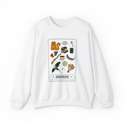 Dramione Elements Tarot (Colour) Unisex Crewneck Sweatshirt