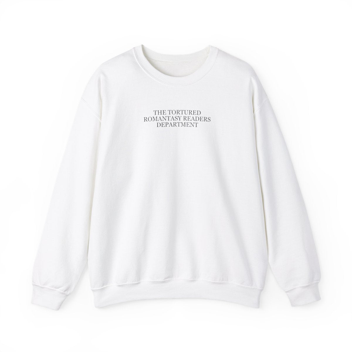 Tortured Romantasy Reader Department Unisex Crewneck Sweatshirt