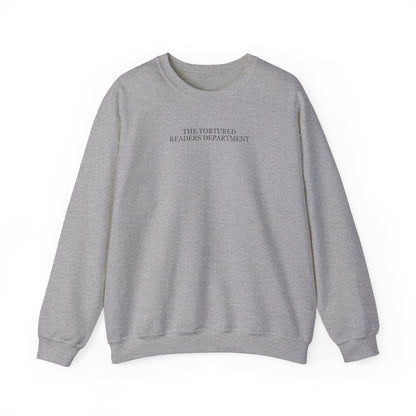 Tortured Reader Department Unisex Crewneck Sweatshirt