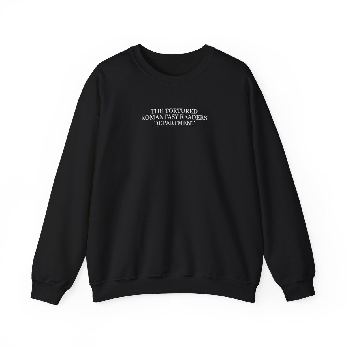 Tortured Romantasy Reader Department Unisex Crewneck Sweatshirt