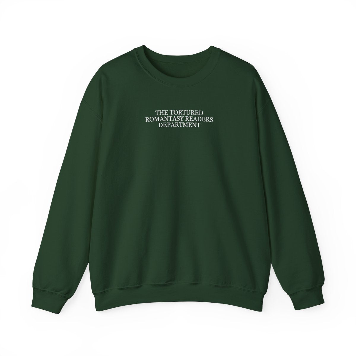 Tortured Romantasy Reader Department Unisex Crewneck Sweatshirt