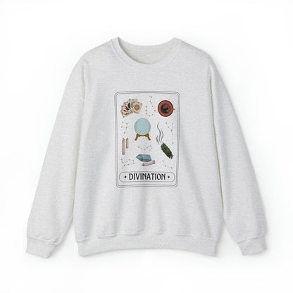 Divination Elements Tarot (Colour) Unisex Crewneck Sweatshirt