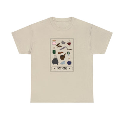 Potions Elements Tarot (Colour) Unisex T-shirt