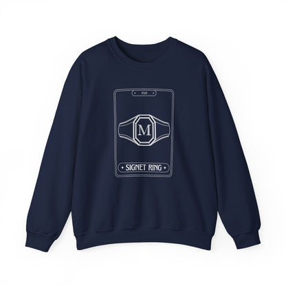 Dramione Signet Ring Tarot Unisex Crewneck Sweatshirt