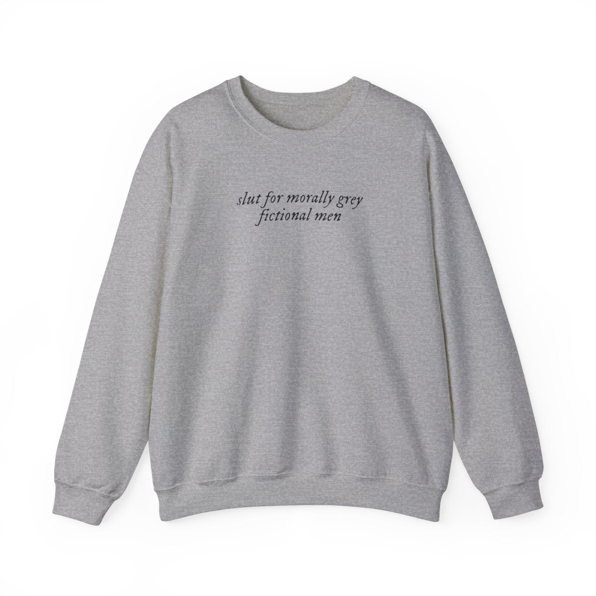 Morally Grey Men Unisex Crewneck Sweatshirt