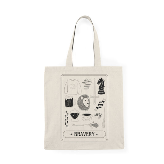 Bravery Tarot Tote Bag