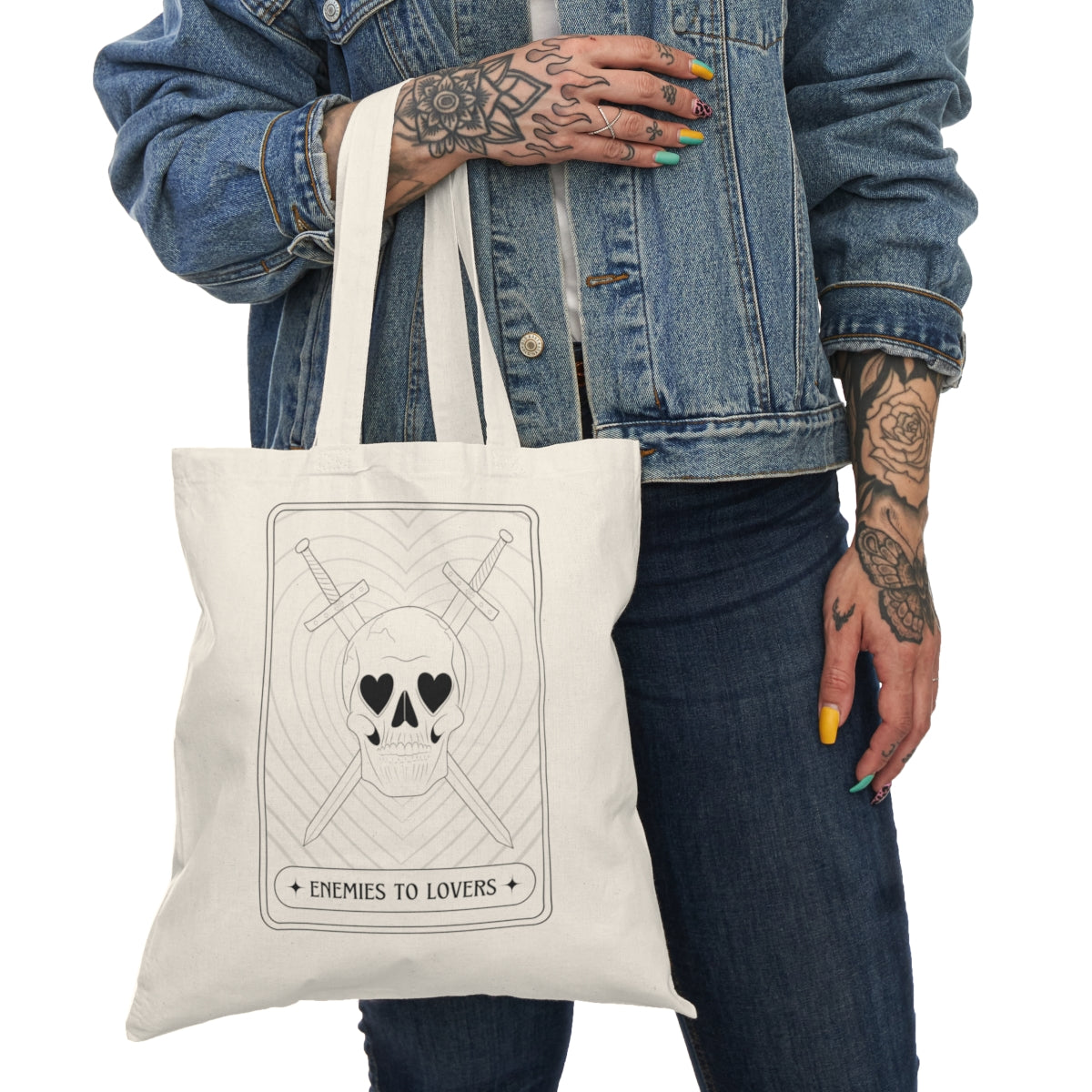 Enemies to Lovers Tarot Tote Bag