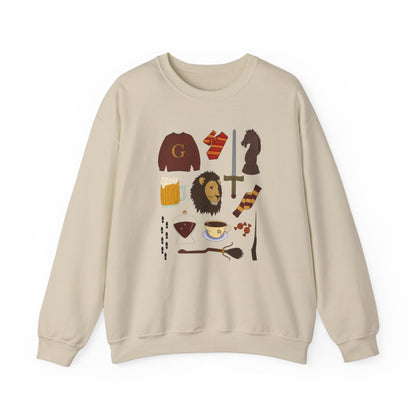 Bravery (Colour) Unisex Crewneck Sweatshirt