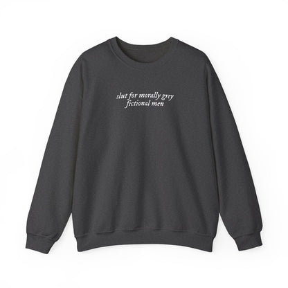 Morally Grey Men Unisex Crewneck Sweatshirt