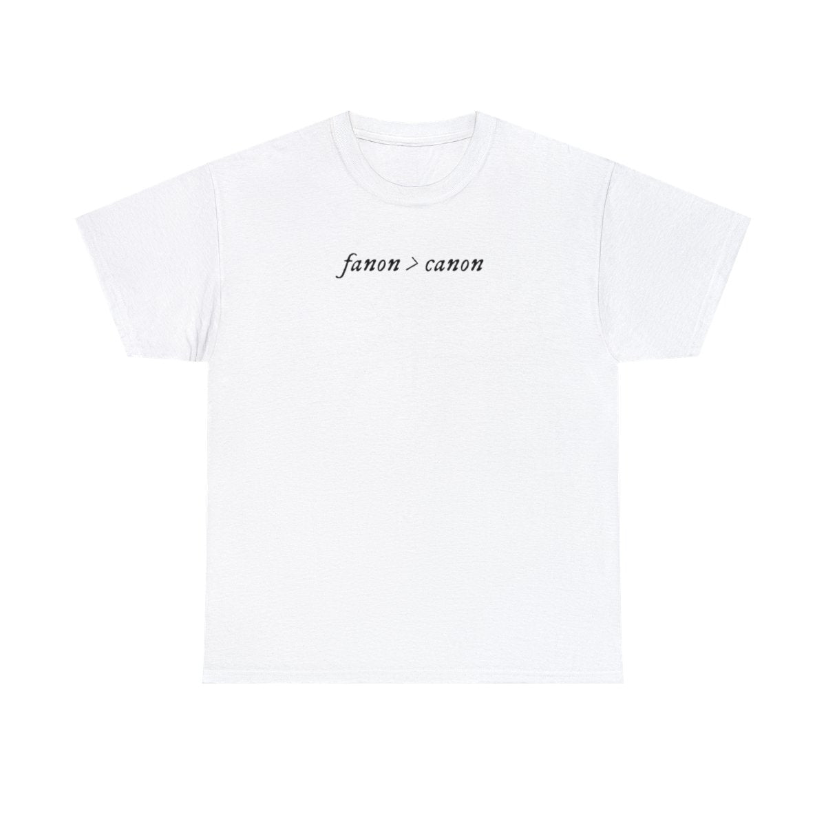 Fanon Over Canon Unisex T-shirt