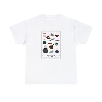 Potions Elements Tarot (Colour) Unisex T-shirt