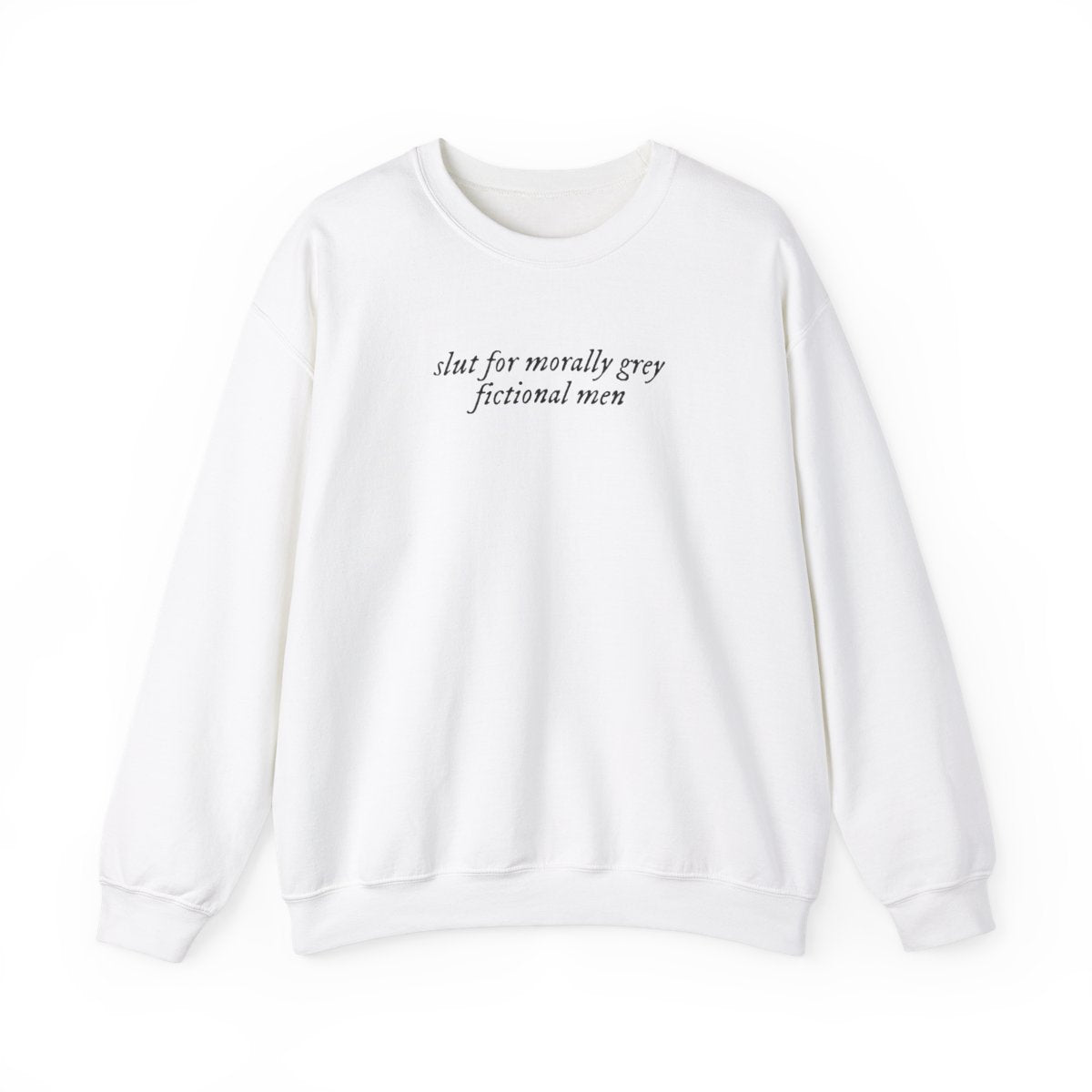 Morally Grey Men Unisex Crewneck Sweatshirt