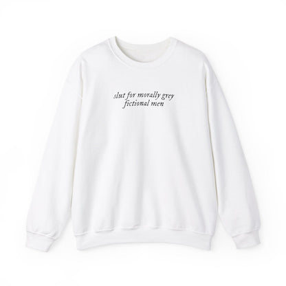 Morally Grey Men Unisex Crewneck Sweatshirt