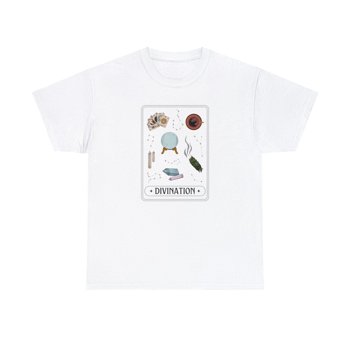 Divination Elements Tarot (Colour) Unisex T-shirt